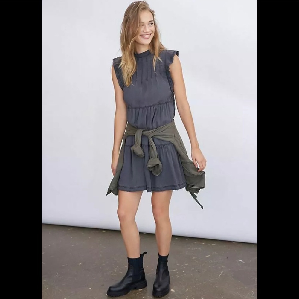 Anthropologie Jenee Tiered Tunic Dress